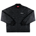 Supreme Quit Your Job Quilted Work Jacket "Black"