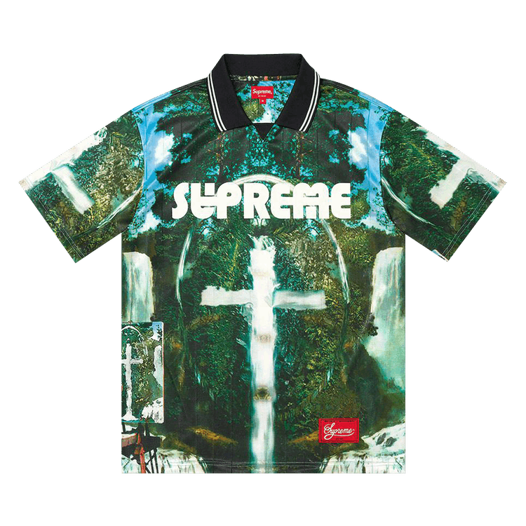 Supreme x Tadanori Yokoo Soccer Jersey "Green"