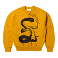 Aries Killa Snake Sweatshirt "Ochre"