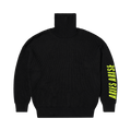 Aries Rib Press Gothic Knit "Black"