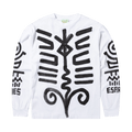 Aries Bodypaint Long-Sleeve Tee "White"