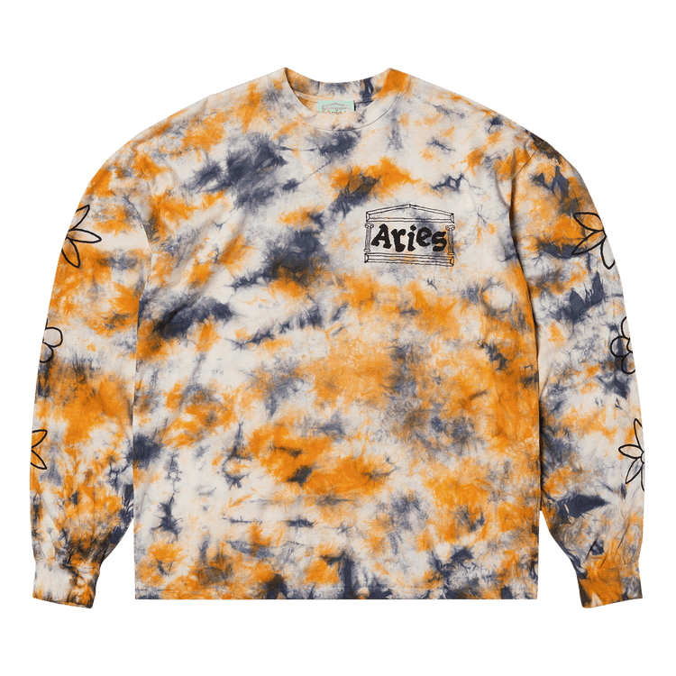 Aries Peace & Love Long-Sleeve Tee "Multicolor"