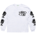 Aries Palm Long-Sleeve Tee "White"