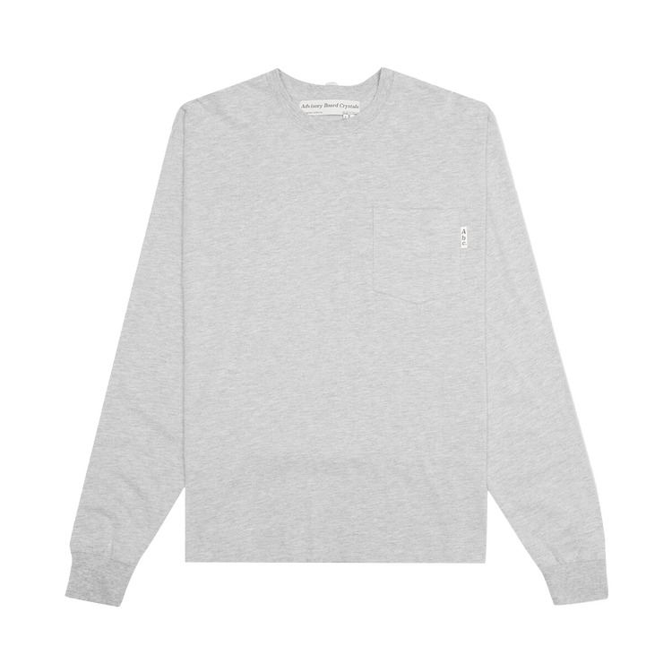 Advisory Board Crystals Long-Sleeve Pocket Tee "Cloud"