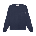 Advisory Board Crystals Long-Sleeve Pocket Tee "Azurite"