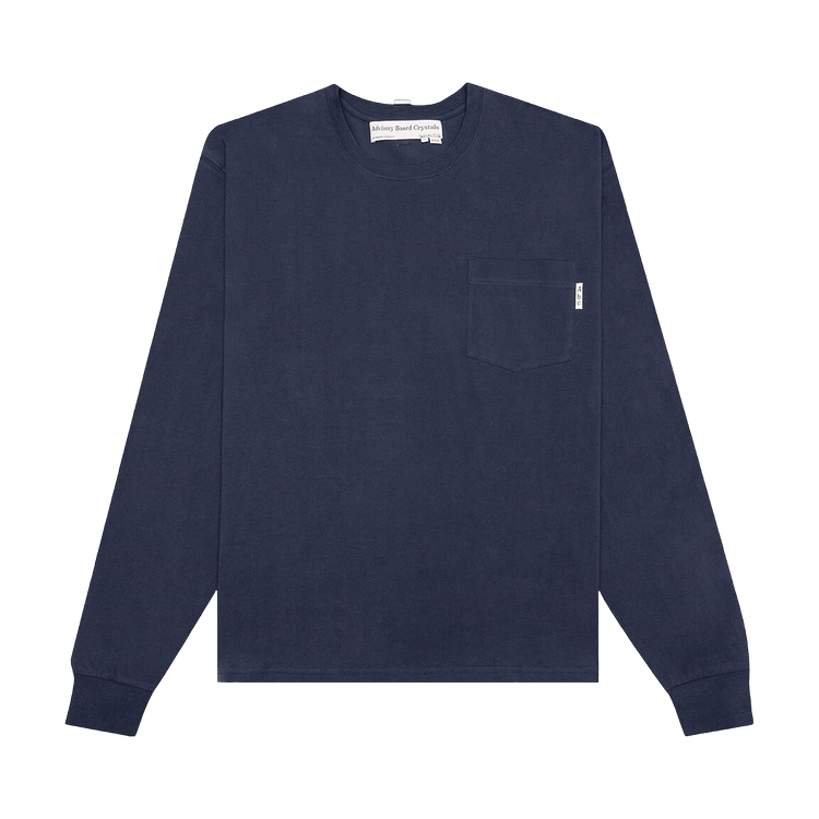 Advisory Board Crystals Long-Sleeve Pocket Tee "Azurite"