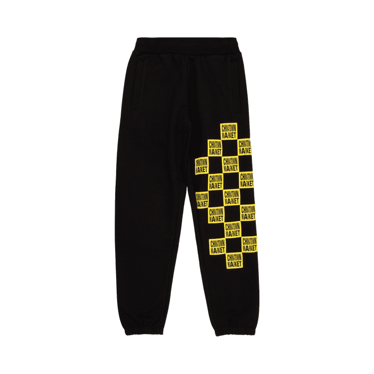 Chinatown Market Label Sweatpants "Black"
