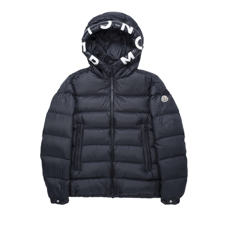Moncler Salzman Full Zip Puffer Jacket "Navy"
