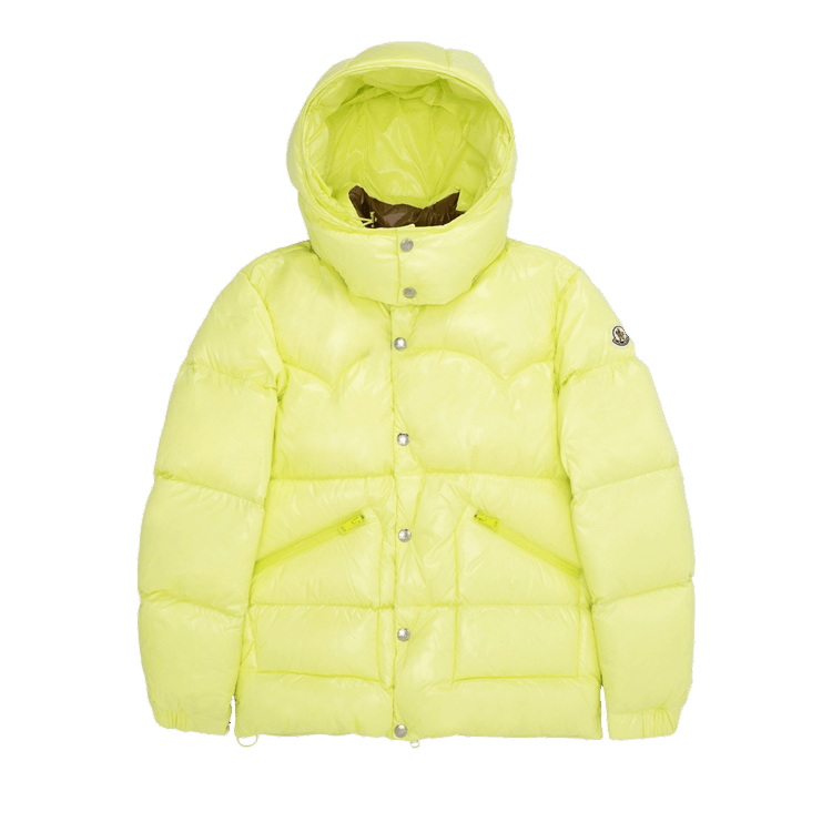 Moncler Coutard Shiny Puffer Jacket "Yellow"