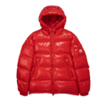 Moncler Ecrins Shiny Puffer Jacket "Red"
