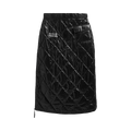 Moncler x Fragment Quilted Shiny Outerwear Skirt "Black"