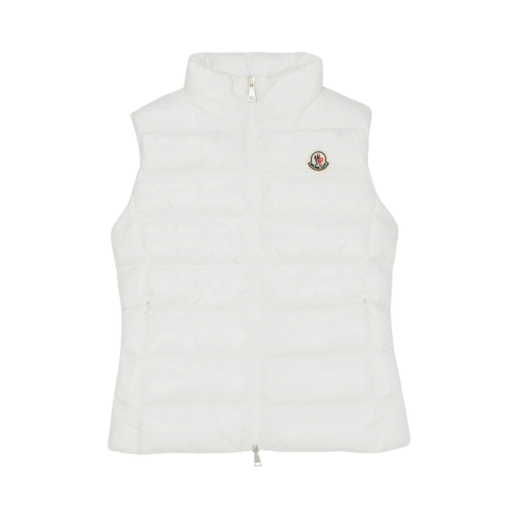 Moncler Ghany Puffer Vest "White"