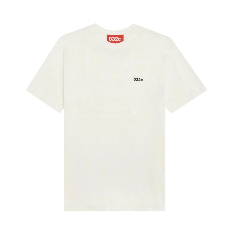 032C Spiral Tee "White"