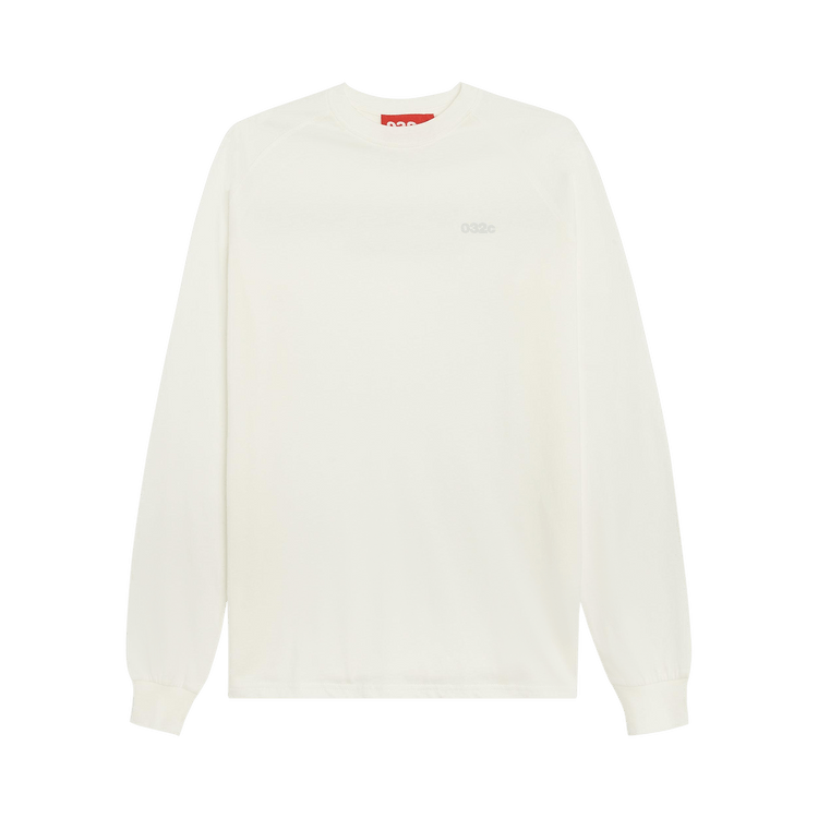 032C Backstage Raglan Long-Sleeve Tee "White"