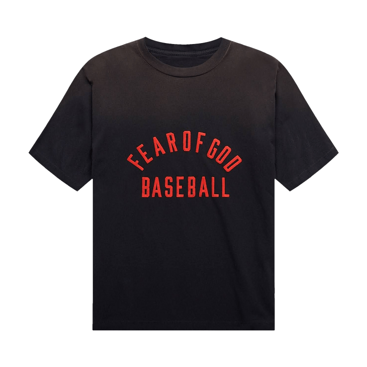 Fear of God Baseball Tee "Vintage Black/Red"