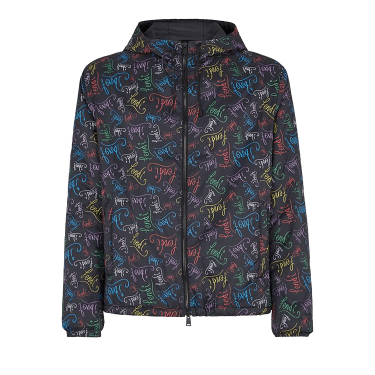 Fendi x Noel Fielding Print Reversible Jacket "Nero"