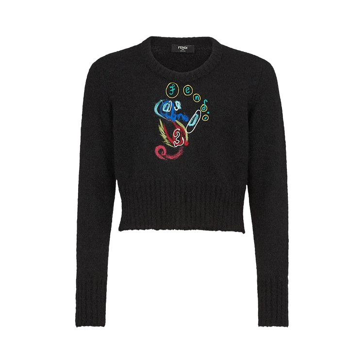 Fendi x Noel Fielding Seahorse Sweater "Nero"