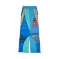 Marine Serre Regenerated Graphic T-Shirts Track Pants "Cobalt"