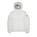 Moncler Freville Shiny Metallic Puffer Jacket "Silver Metallic"