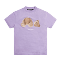 Palm Angels Bear Classic Tee "Lilac/Brown"