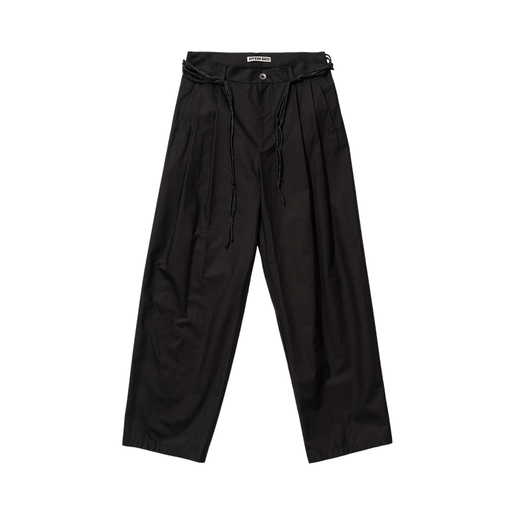 Hyein Seo Wool Wide Pants "Black"