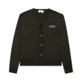 Ambush Logo Cardigan "Olivine"