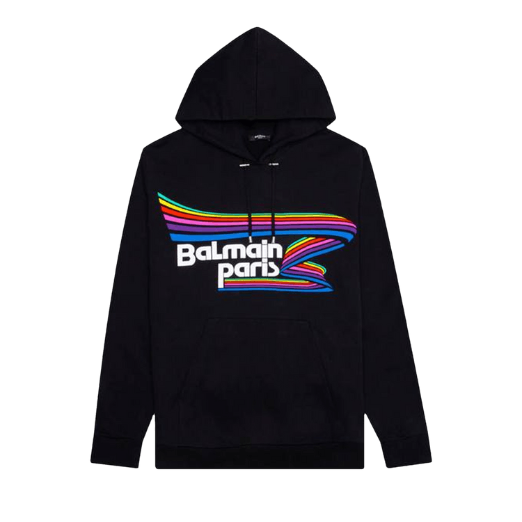 Balmain Oversized Hoodie "Black"