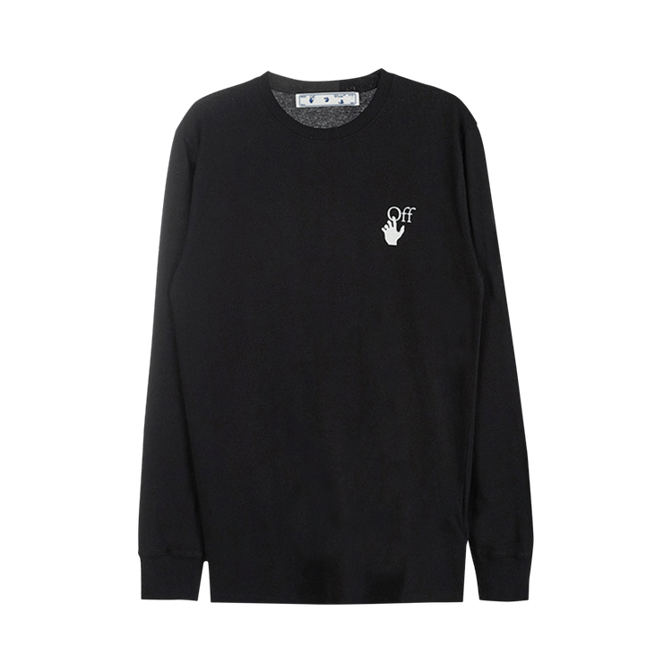 Off-White Caravaggio Lute Long-Sleeve Tee "Black/Multi"