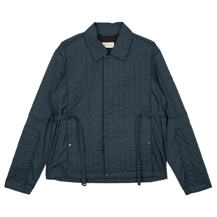 Craig Green Quilted Skin Jacket "Ocean Blue"