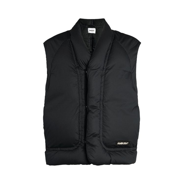 Ambush Kimono Down Vest "Black"