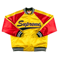 Supreme x Mitchell & Ness Sequin Logo Varsity Jacket "Gold"