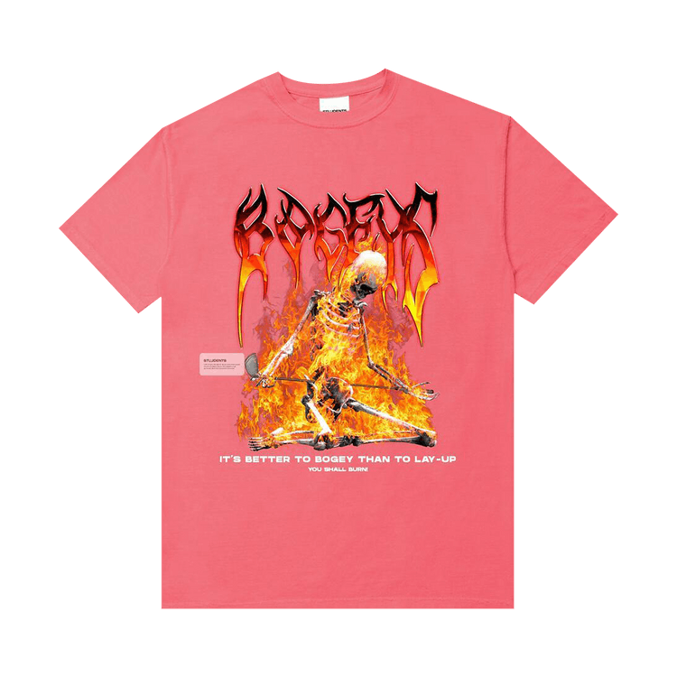 Students Do It And Burn Tee "Salmon"