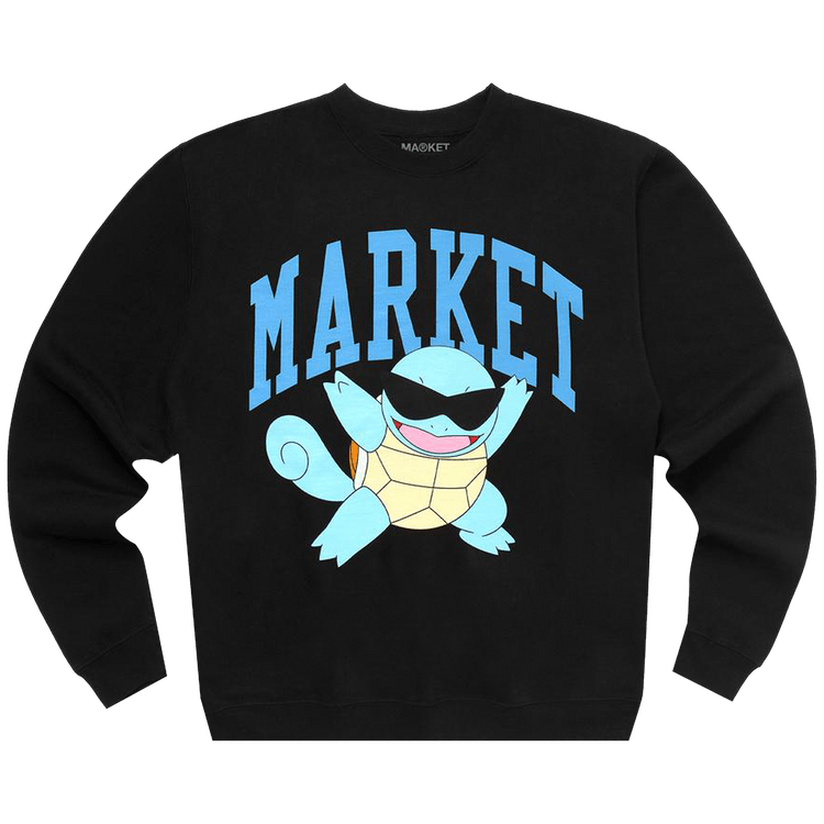 Market x Pokémon Squirtle Arc Chillin Crewneck "Black"