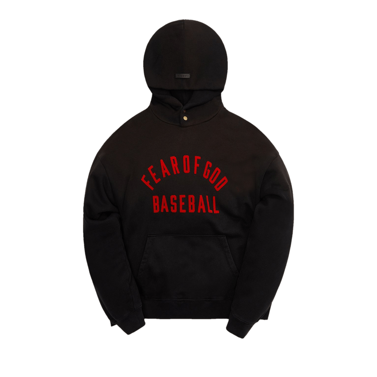 Fear of God Baseball Hoodie "Vintage Black"