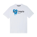 Palm Angels St. Moritz Heart Sprayed Tee "White"