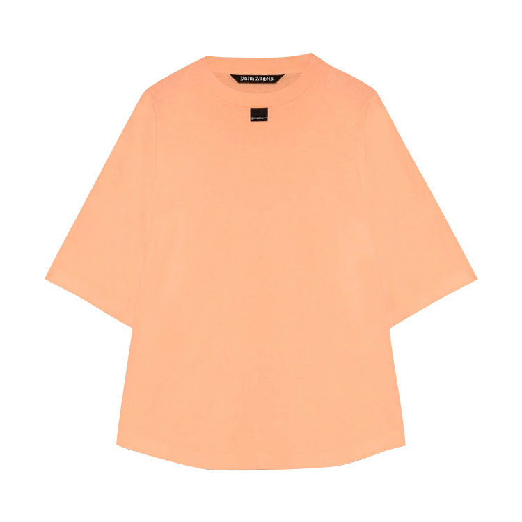 Palm Angels Blurred Logo Over Tee "Orange"