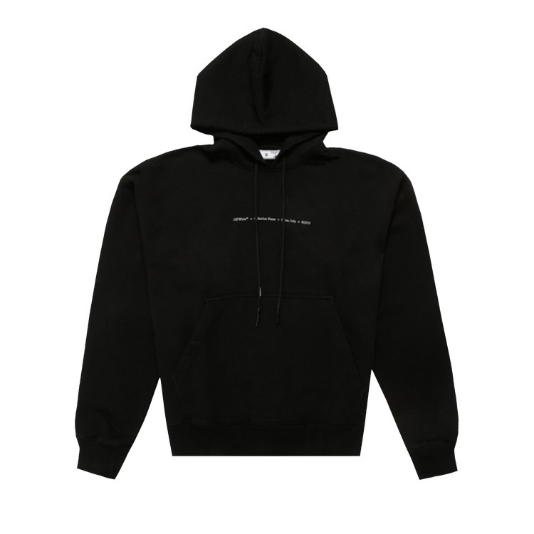 Off-White Marker Skate Hoodie "Black/Multicolor"
