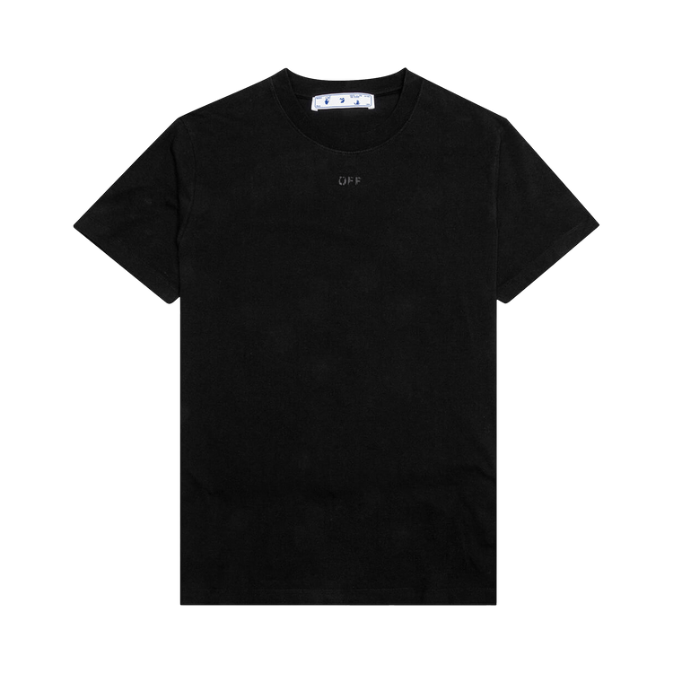 Off-White Rubber Arrow Slim Tee "Black"