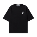 Off-White Cut Here Arrow Skate Tee "Black/White"
