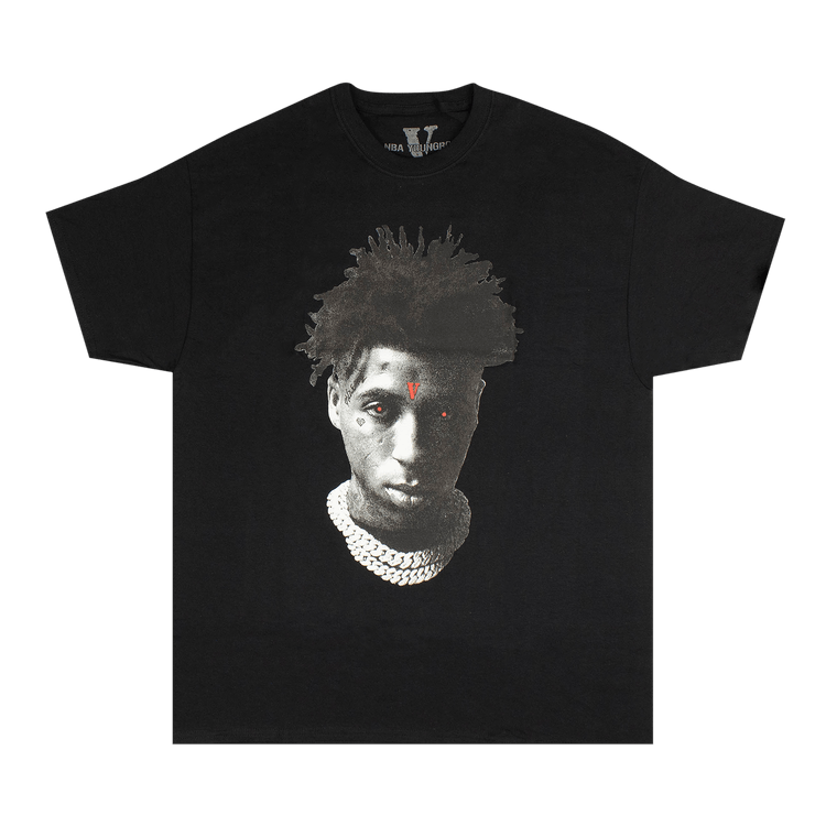 Vlone x NBA YoungBoy Reaper T-Shirt "Black"