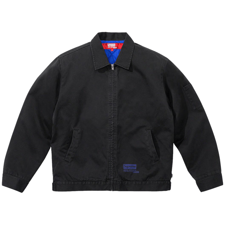 Supreme x Junya Watanabe x Comme des Garçons MAN x Schott Leather Peacoat "Black"