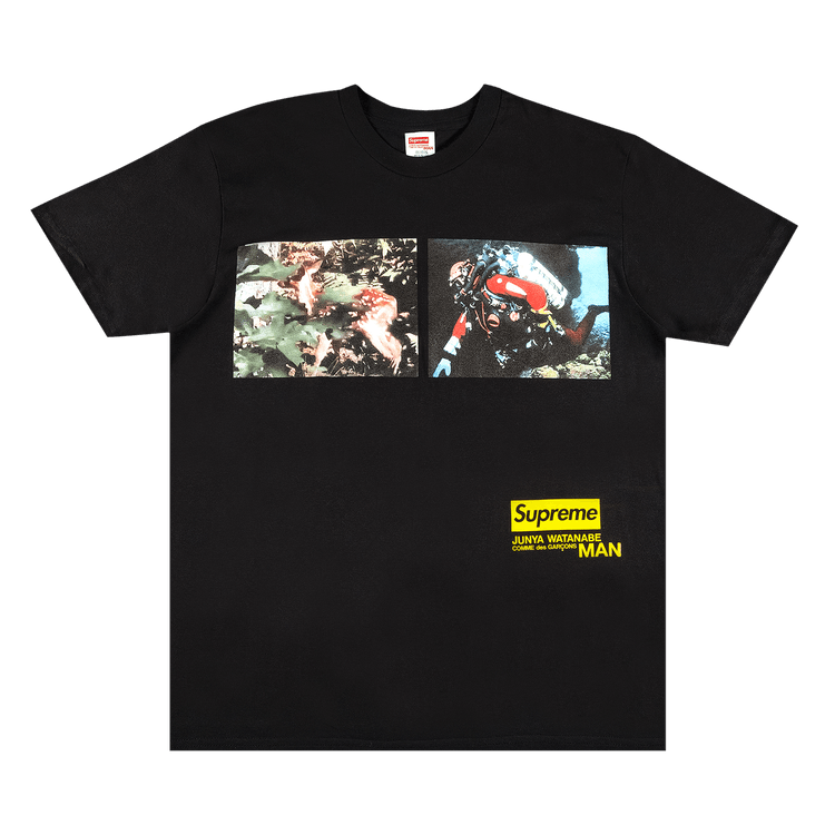 Supreme x Junya Watanabe x Comme des Garçons MAN Nature Tee "Black"