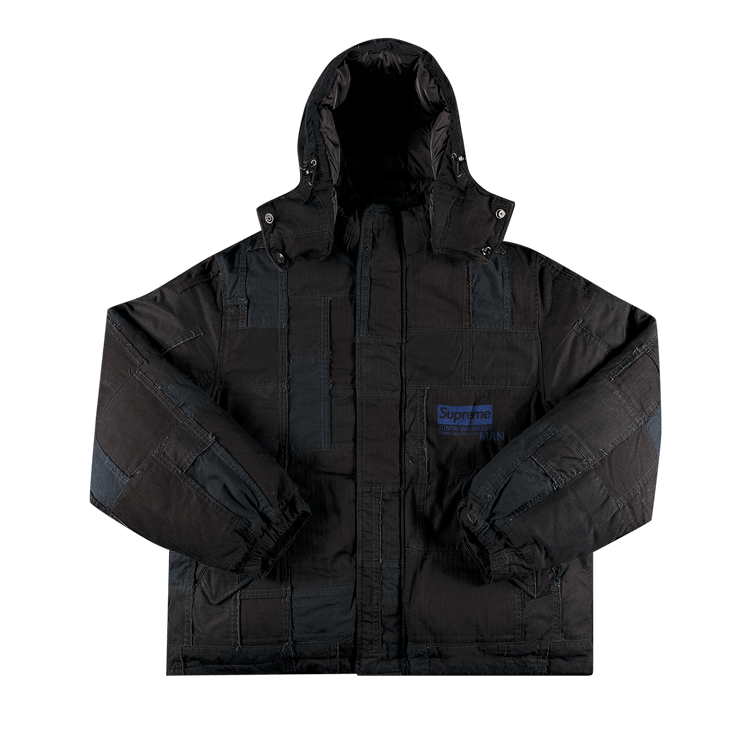 Supreme x Junya Watanabe x Comme des Garçons MAN Patchwork Puffy Jacket "Black"