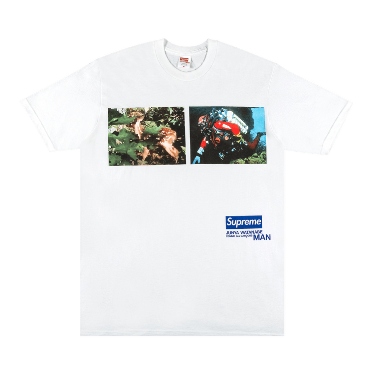 Supreme x Junya Watanabe x Comme des Garçons MAN Nature Tee "White"