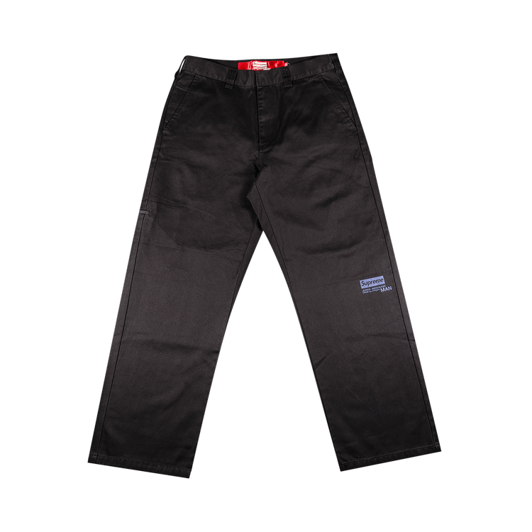 Supreme x Junya Watanabe x Comme des Garçons MAN Printed Work Pant "Black"