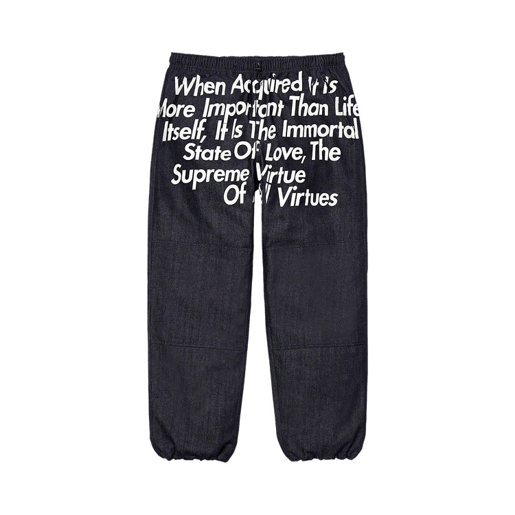 Supreme x Junya Watanabe x Comme des Garçons MAN GORE-TEX Denim Pant "Indigo"
