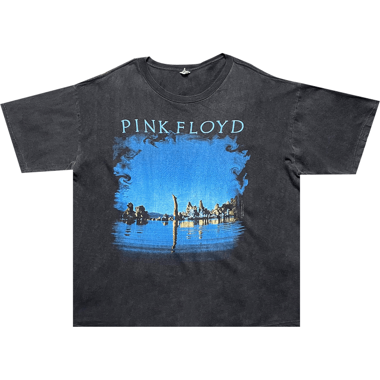 Vintage Pink Floyd Wish You Were Here Tee "Faded Black"