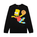 Chinatown Market x The Simpsons Air Bart Crewneck Sweatshirt "Black"
