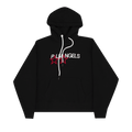 Palm Angels Racing Star Hoodie "Black/White"