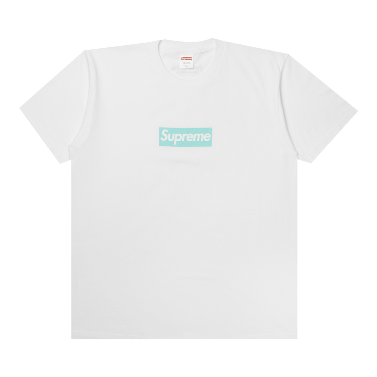 Supreme x Tiffany & Co. Box Logo Tee "White"